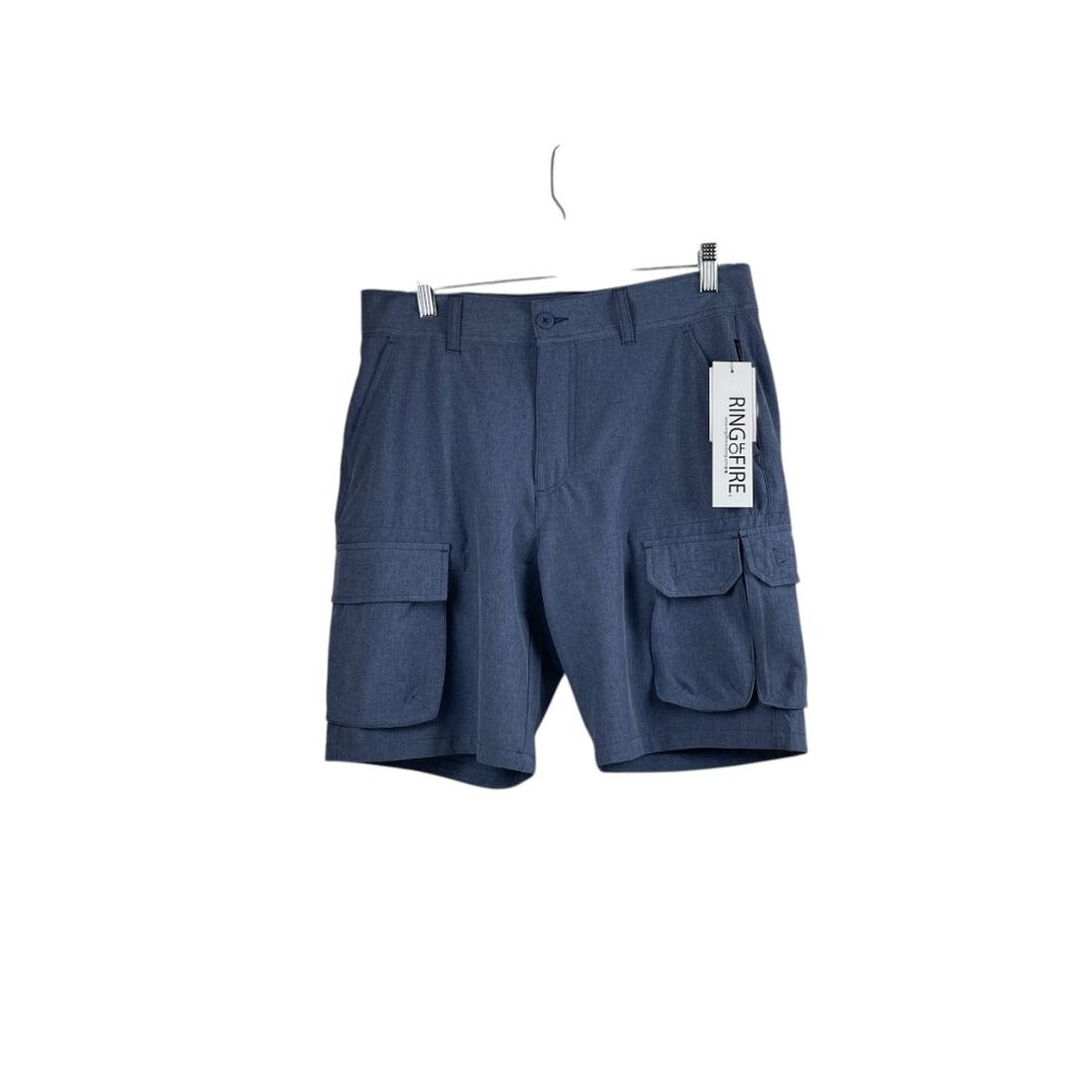 Ring of Fire Bartholomew cargo shorts men's size 30 NWT
